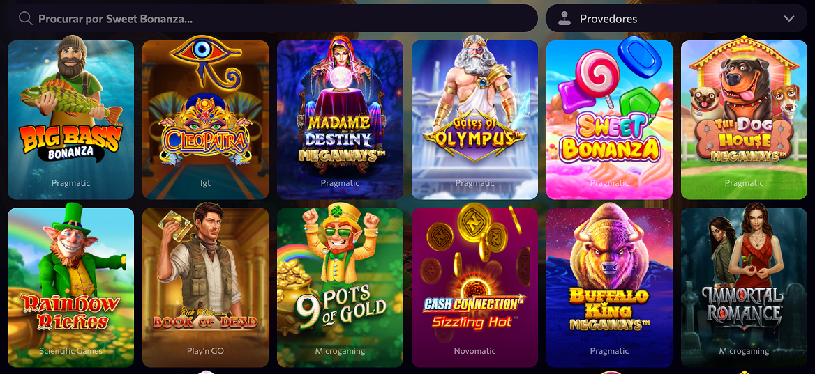 Upspinz Casino Screenshot